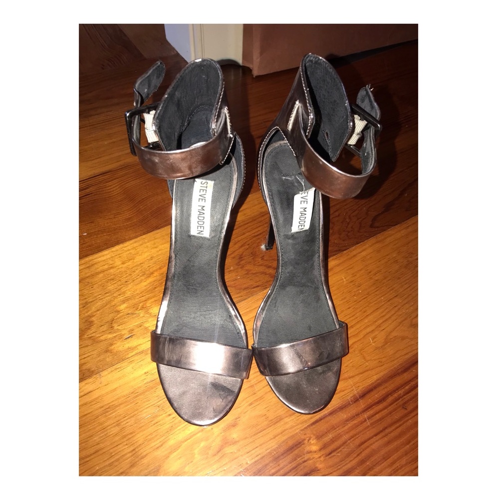 Silver STEVE MADDEN Heels